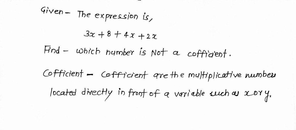 Algebra homework question answer, step 1, image 1